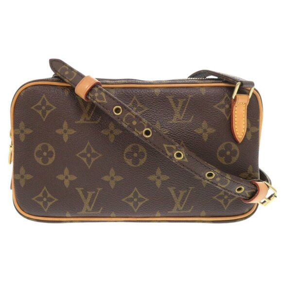 Louis Vuitton Handbags - LOUIS VUITTON Authentic Brown Monogram Shoulder Bag
